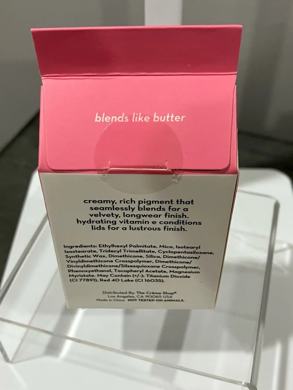The Crème Shop Crème Eyeshadow - shade Fruit Tart